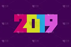 2019,新年前夕,式样,贺卡,季节,形状,华丽的,创造力,图像,庆祝
