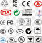 国际质量认证图标合集png图标元素➤来自 PNG搜索网 pngss.com 免费免扣png素材下载！回收图标#CE认证#FCC认证#CQC认证#3C认证#UL认证#