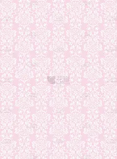 典雅白色花朵花纹质感粉红壁纸背景