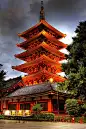 浅草寺，也被称为浅草观音寺，东京，日本