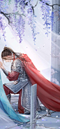 遇灵——青鸟_哗哗huahua哗哗__插画师作品_涂鸦王国gracg.com