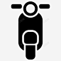 滑板车自行车通勤车图标 标志 UI图标 设计图片 免费下载 页面网页 平面电商 创意素材