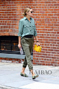 Olivia Palermo街拍演绎乐福鞋搭配Look