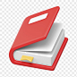 This contains an image of: Download premium png of Red book, education png icon sticker, 3D rendering, transparent background by Hein about book icon, book icon png, 3d icon, red book, and transparant book icon png 6757665