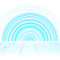 千库网_科幻科技线条时光隧道赛博朋克蓝色圆形_元素编号13375242