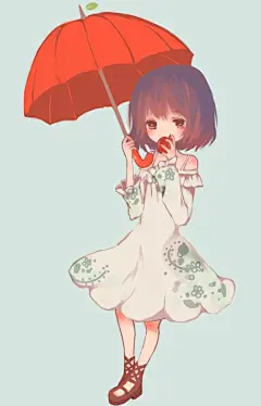 漂亮的女生插画唯美图片分享 - 插画图片_插画师_插画壁纸_场景插画_yidodo.net - 意兜兜