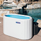 portable 'inergize' plunge tub allows you to take cold therapy with you wherever you go