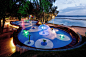波兰蒂"脚印形"黑水上儿童游乐场 Water playground in Tychy by RS+ Robert Skitek-mooool设计