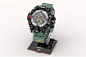 This LEGO G-Shock Mudmaster looks just about as realistic as the original - Yanko Design : It's proportionally accurate, has a stunningly realistic dial, and can even be worn on your wrist. The LEGO G-Shock Mudmaster comes with a display stand and even ha