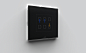 Flat Touch | IF Product Design Award : Domotic system | combination between glas and touch control devices. Manage your house with a simple touch of your fingers.
