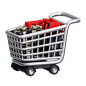 电子商务登陆页面 3D 图标