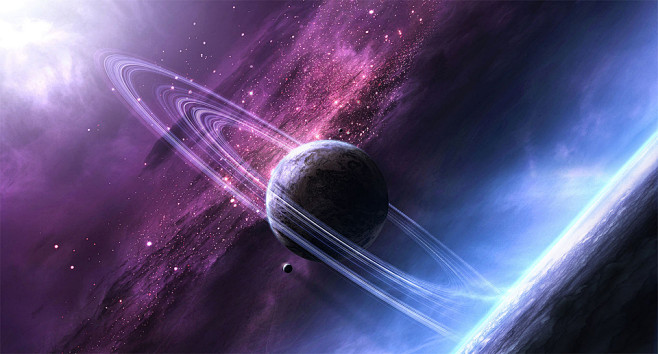 梦幻星空高清壁纸