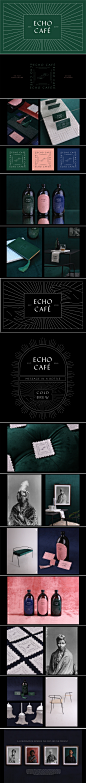 Eduan Viljoen的EchoCafé品牌和包装