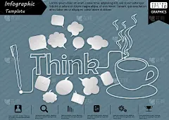 插画业务。设计创意和概念思维。为了成功，计划，思考，搜索，分析，沟通，未来的想法，创新技术现代。矢量