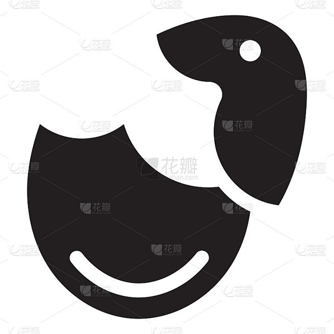孵化鸡蛋平面矢量图标的应用程序和网站