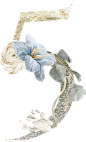 水彩清新花卉植物LOGO图标婚礼海报装饰透明免抠PNG图案装饰素材 (33)