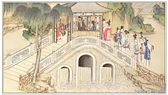 清代孙温绘画本《红楼梦》连环画：古色古香的视觉盛宴_画面_小说_人物 :  在这套连环画中，孙温巧妙地运用了各种绘画技巧，如透视、光影、色彩对比等，来营造出一种古色古香的氛围。 他通过画面的构图和色彩运用，深入展现了小说中人物的内心世界和情感变化，使读者能够更加深入地理解和感受到人…