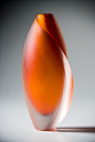 Diffusion Series Blown and cold worked glass - By Mariella McKinley: 