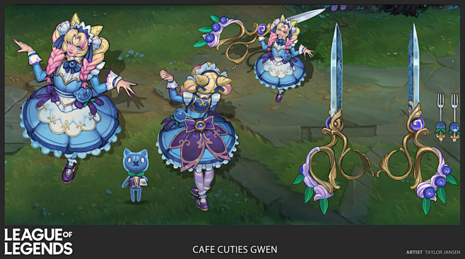 Cafe Cuties Gwen Ski...