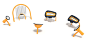 Rhapsody® Outdoor Musical Instruments for Ages 2 to 5 - Music for the littlest of playground visitors.