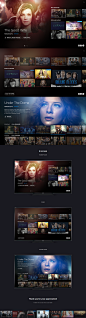 CBS TV UI/UX Concept on Behance