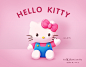 鼠绘Hello Kitty公仔UI设计PSD源文件下载