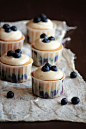 Blueberry Cream Cheese Cupcakes