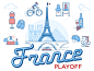 Playoff! France Sticker Design Contest