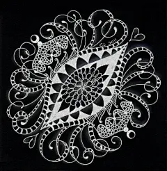 《怎么能够》-【)6200张完整收录(】灵感之源 #图案# #花纹# #手绘# #线描# #密集# #马克笔# #针管笔# #临摹# #淡彩# #素材# (2261)