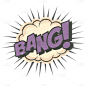 Comic Style Text Sticker