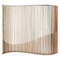 Oak Wood Room Divider from Collection Laws of Motion by Joel Escalona For Sale