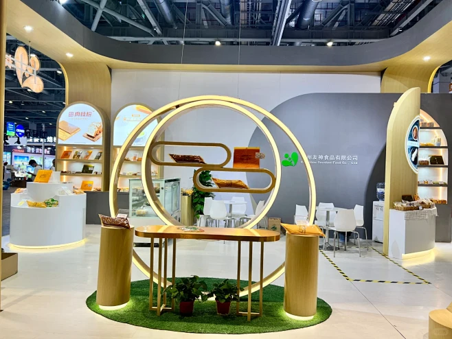 展台展厅设计搭建/上海烘培展 - 小红书
