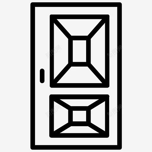 门入口门道 标志 UI图标 设计图片 免费下载 页面网页 平面电商 创意素材-花瓣网