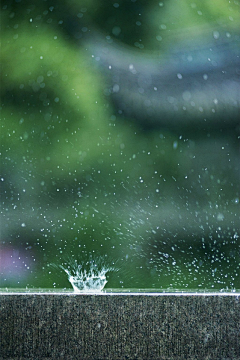 行悠采集到雨的节奏