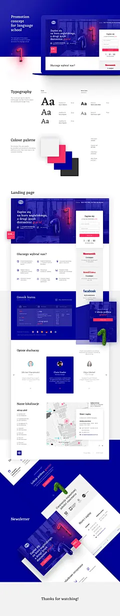 Promotion concept for language school : The main goal of this project is to develop concept of courses promotion for language school.