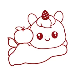 马宝宝表情包卡通插画线稿72-72