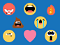 Airtime Reactions faces emoji icons reaction