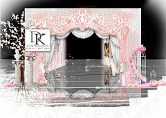 永浴爱河婚礼秀 ----成都DK婚礼设计工作室效果图 By @DK婚礼设计工作室V :   设计缘起

水赋予了万物生命，是所有事物的起点，两份最纯粹的爱情，在生命之泉里静静成长，这是我们所想表达的爱情理念。步入这浪漫的殿堂，如海天相接，又如银河垂落，点点光芒，片片倒影。水环抱着的不仅仅是两个相爱的人，更是在这片钢筋混凝土的森林中最初的净土。

整体设计将小路，山峦，日月星辰等元素融入舞台设计，营造出独特而又神秘浪漫的婚礼现场，展现婚姻的真谛。未来的路途中，有别致风景，亦有崎岖山路，跨越千山，渡过万水，终