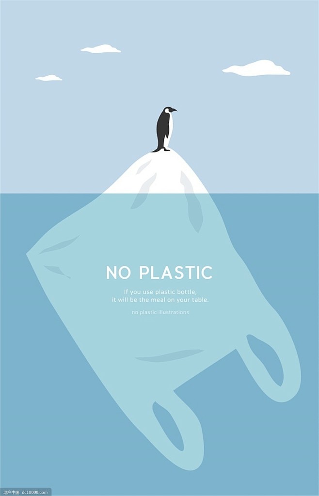环保节约用水自然环境生态系统公益海报
