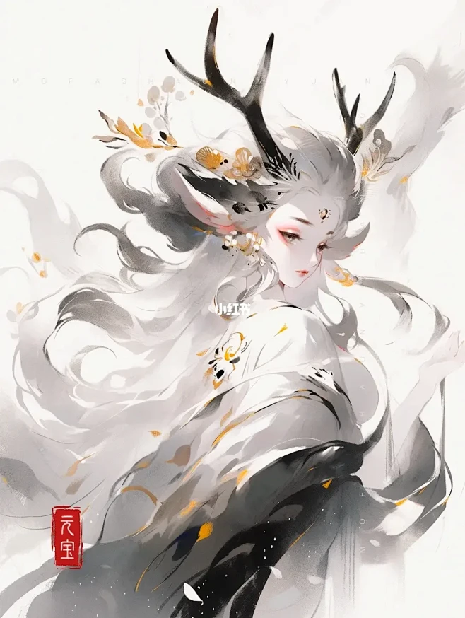 山海有灵 ️夫诸-花瓣网