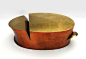 Myra Mimlitsch-Gray. Object: Clove Oval, 2010. Copper, brass. 20 x 36 x 10 cm. Tableware.