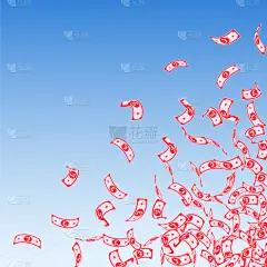 小的,帐单,英镑,壁纸,天空,落下