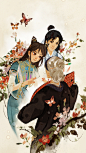 来源：Time Princess时光公主-《白蛇》CG @micha9001