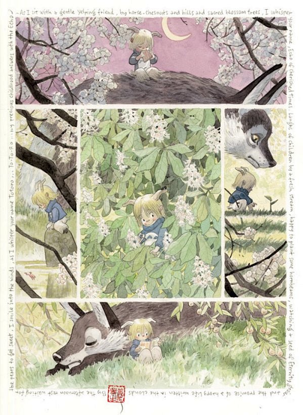 法国漫画家yaxin的中国风漫画手稿优秀...