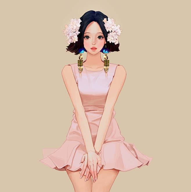 spring girl, wonbin ...