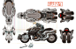 Cloud and Hardy Daytona Concept Art from Final Fantasy VII Remake
