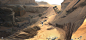 AC: Origins, Natasha Tan : Work fleshing out each area of a location based on a path