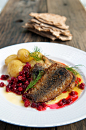 FriedBalticHerring,newpotatoes&Lingonberrysauce,Stockholm