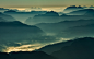 General 1920x1200 nature landscape mist sunrise mountain valley