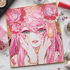 配色舒适的马克笔淡彩头像
.
人物插画设计师
.
Min ​​​​